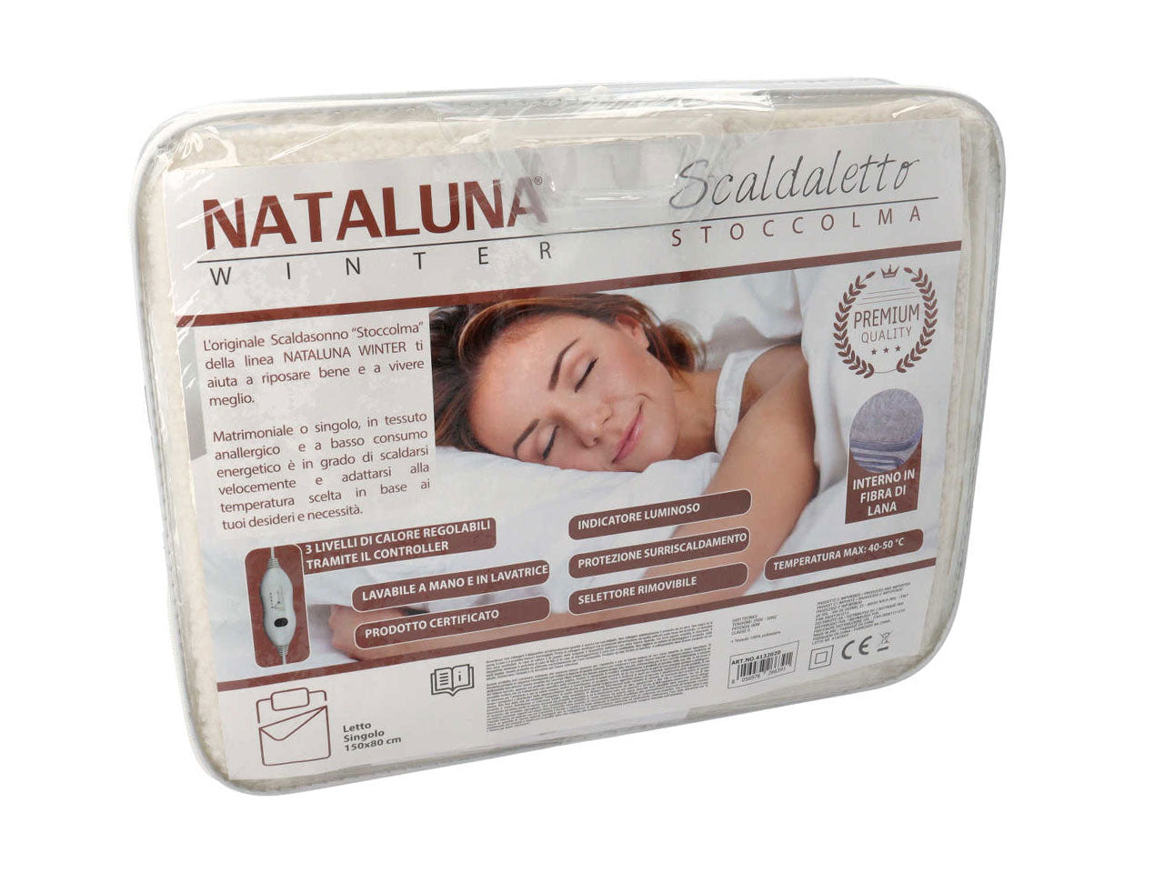 Scaldaletto elettr.1p 150x80cm 4132020