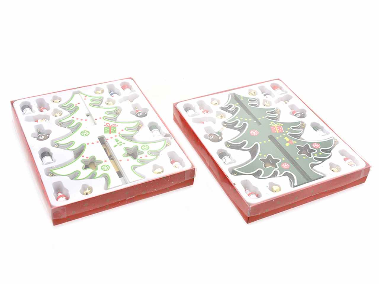 Albero legno altezza 23,5cm colori assortiti
