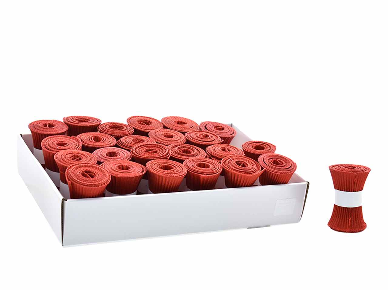 Nastro nat. 12cmx1,8m rosso 31061217