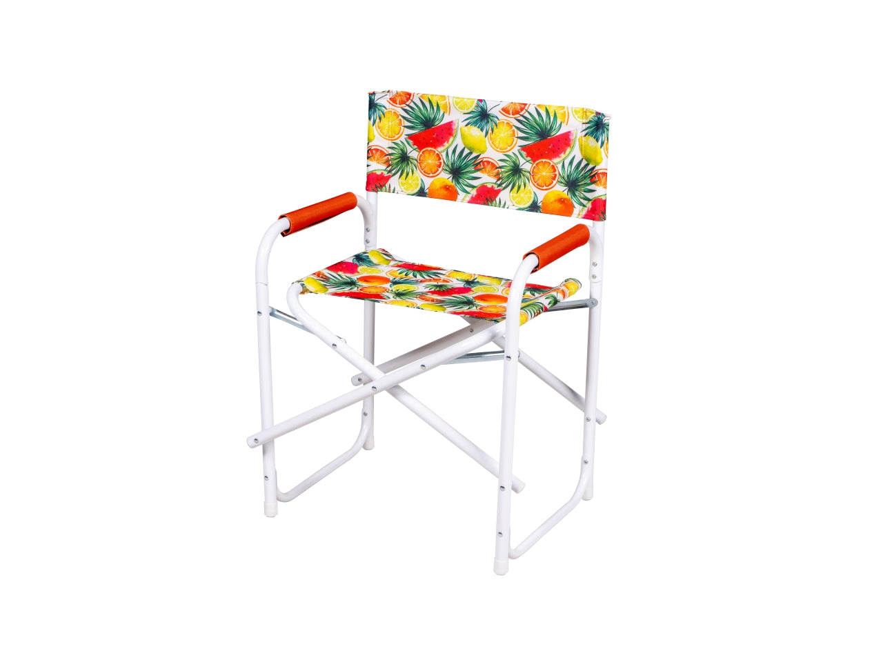 Sedia regista alluminio 24mm fantasia fruit new