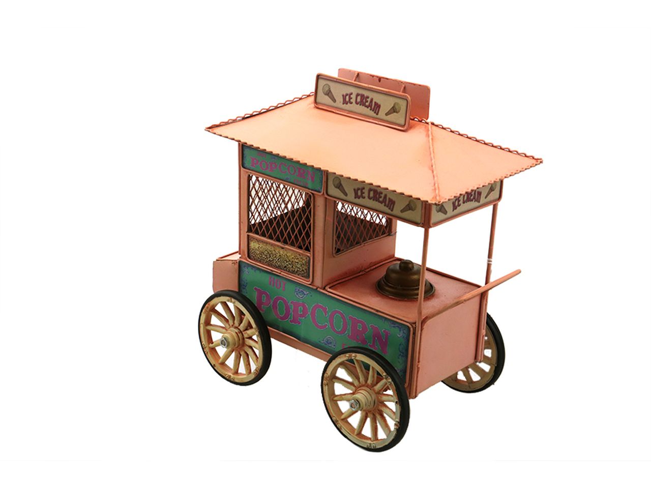 Carretto dei popcorn decorativo misura 24,5x15,5x26cm