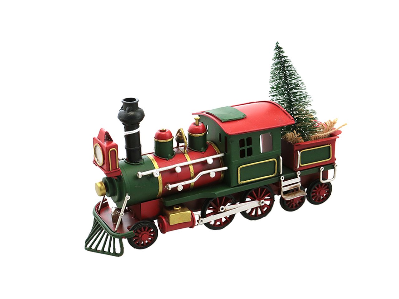 Trenino natalizio decorativo misura 22,5x9x17cm