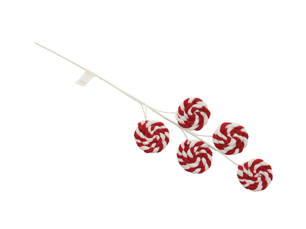 Ramo candy misura 50cm colore rosso