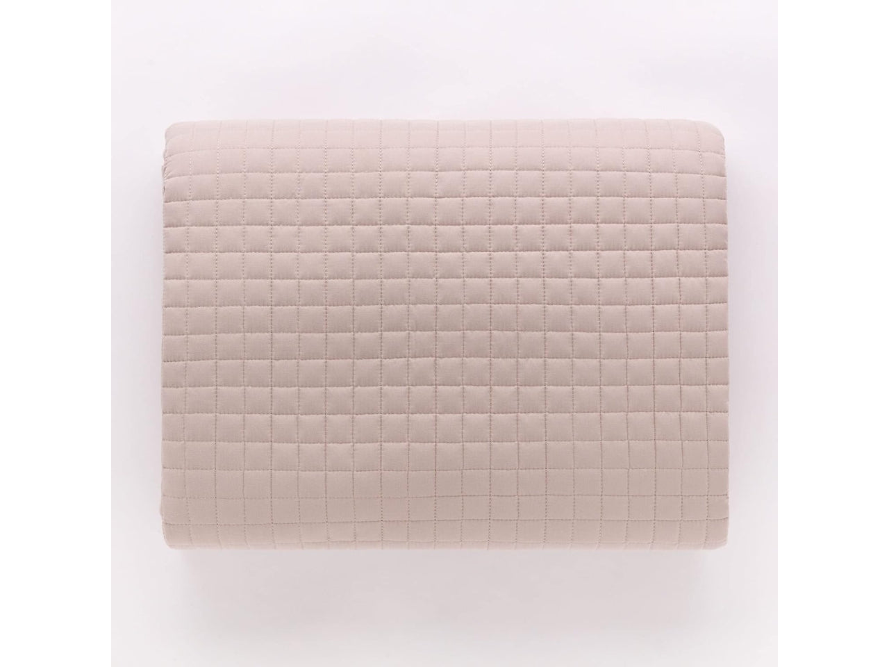 Trapunta letto singolo primaverile Camilla in tessuto trapuntato tortora, 170x260 cm - Carillo Home