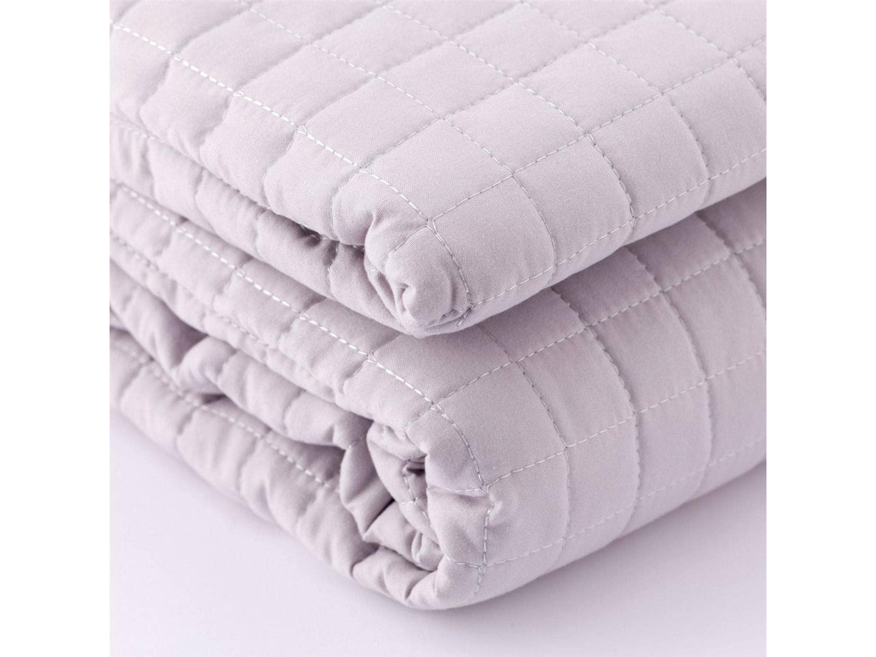 Trapunta letto singolo primaverile Camilla in tessuto trapuntato grigio, 170x260 cm - Carillo Home