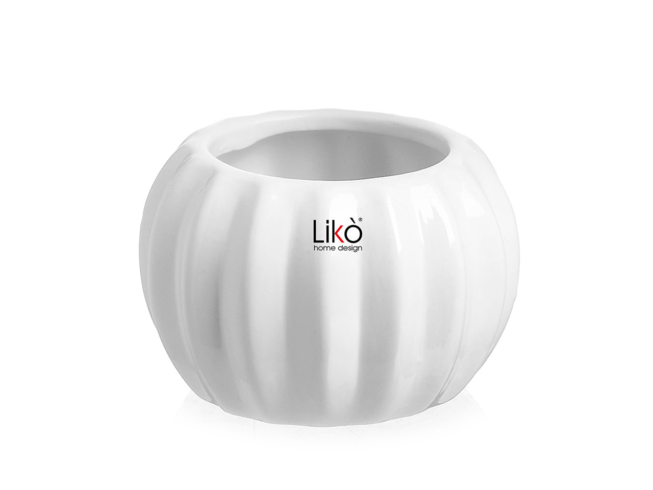 Vaso sferico h.6xd.9,5cm