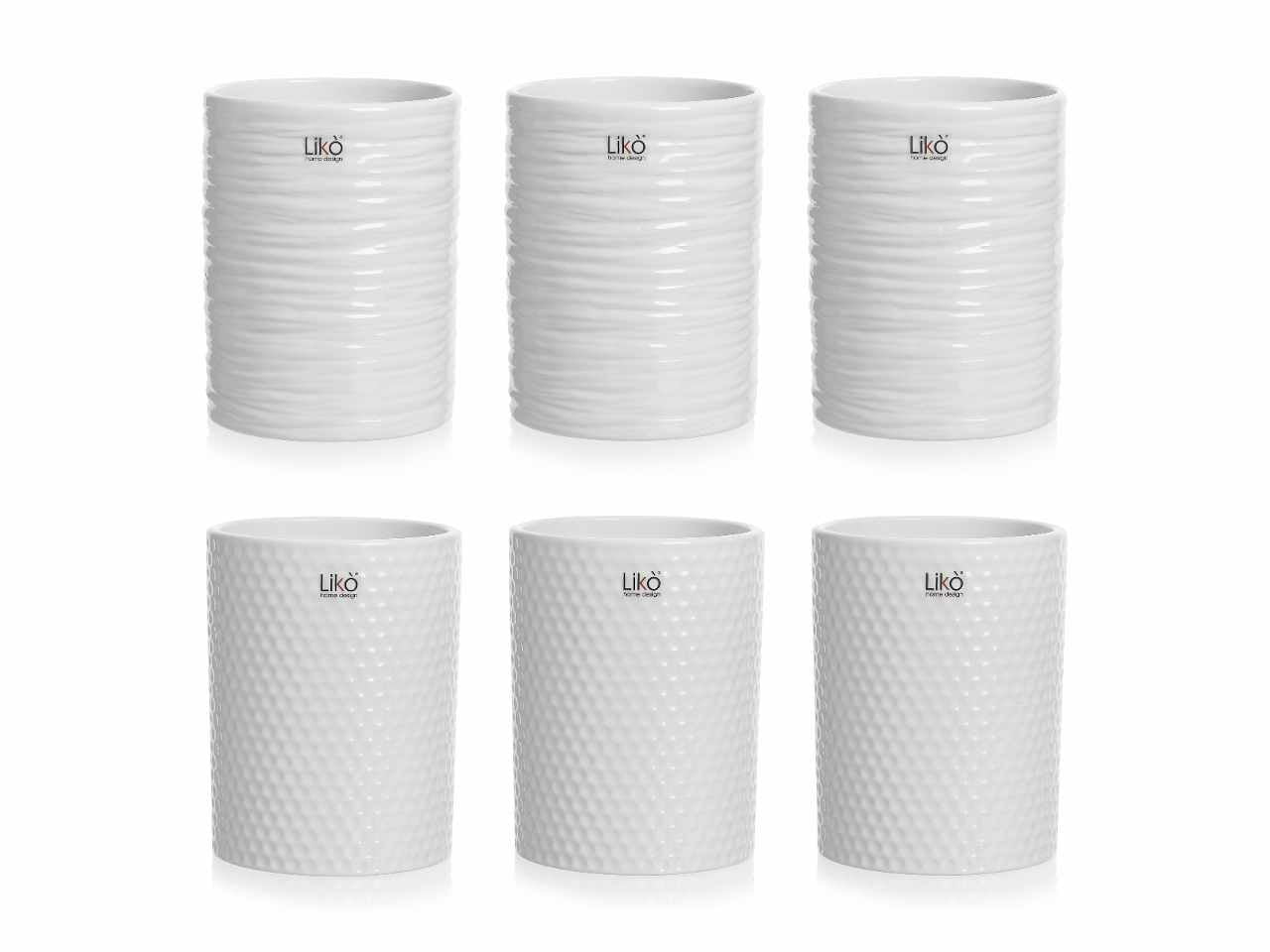 Chace pot cilindrico d.12,5xh.16cm bianco lucido