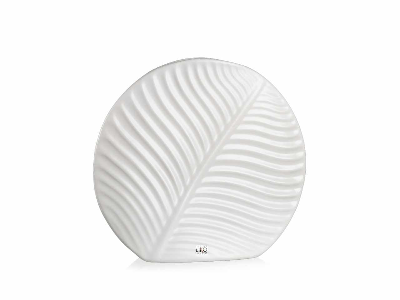 Vaso linea nadira h.31xd.34x9cm colore bianco