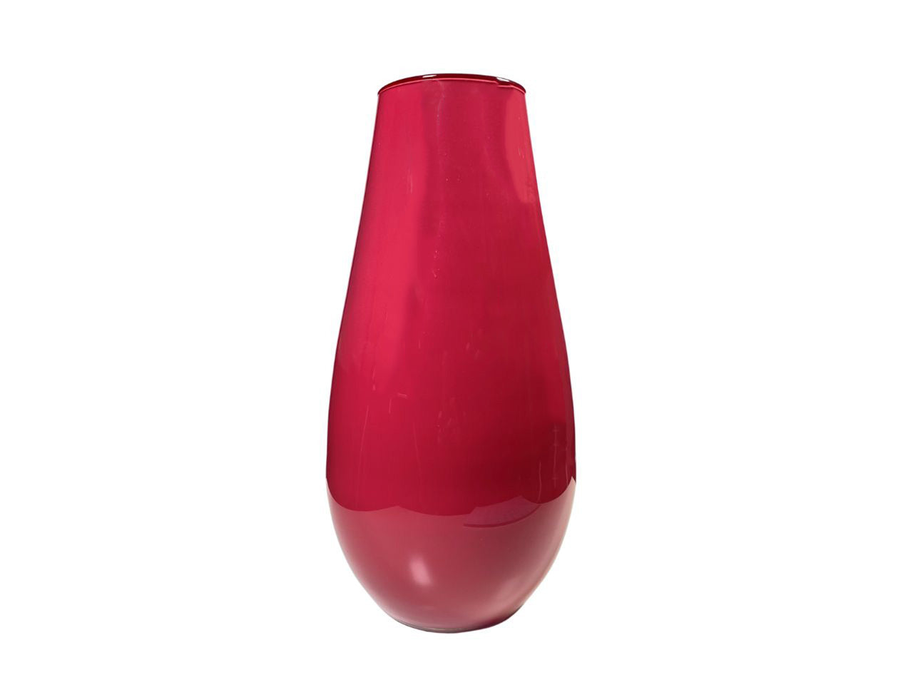 Vaso stone h26cm colore magenta linea basic
