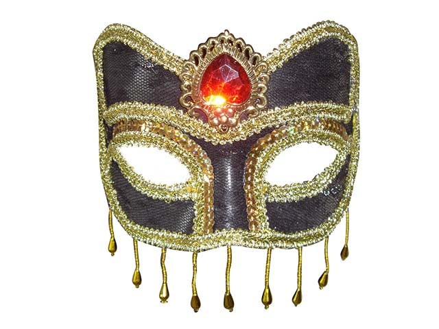 Maschera pizzo gold 071678