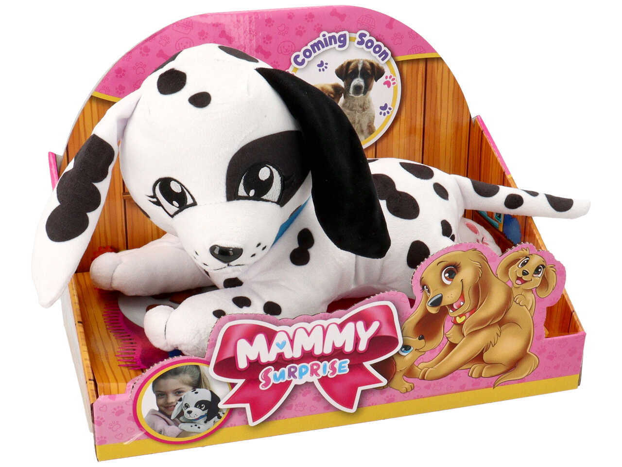 Mammy surprise big dog - dalmata