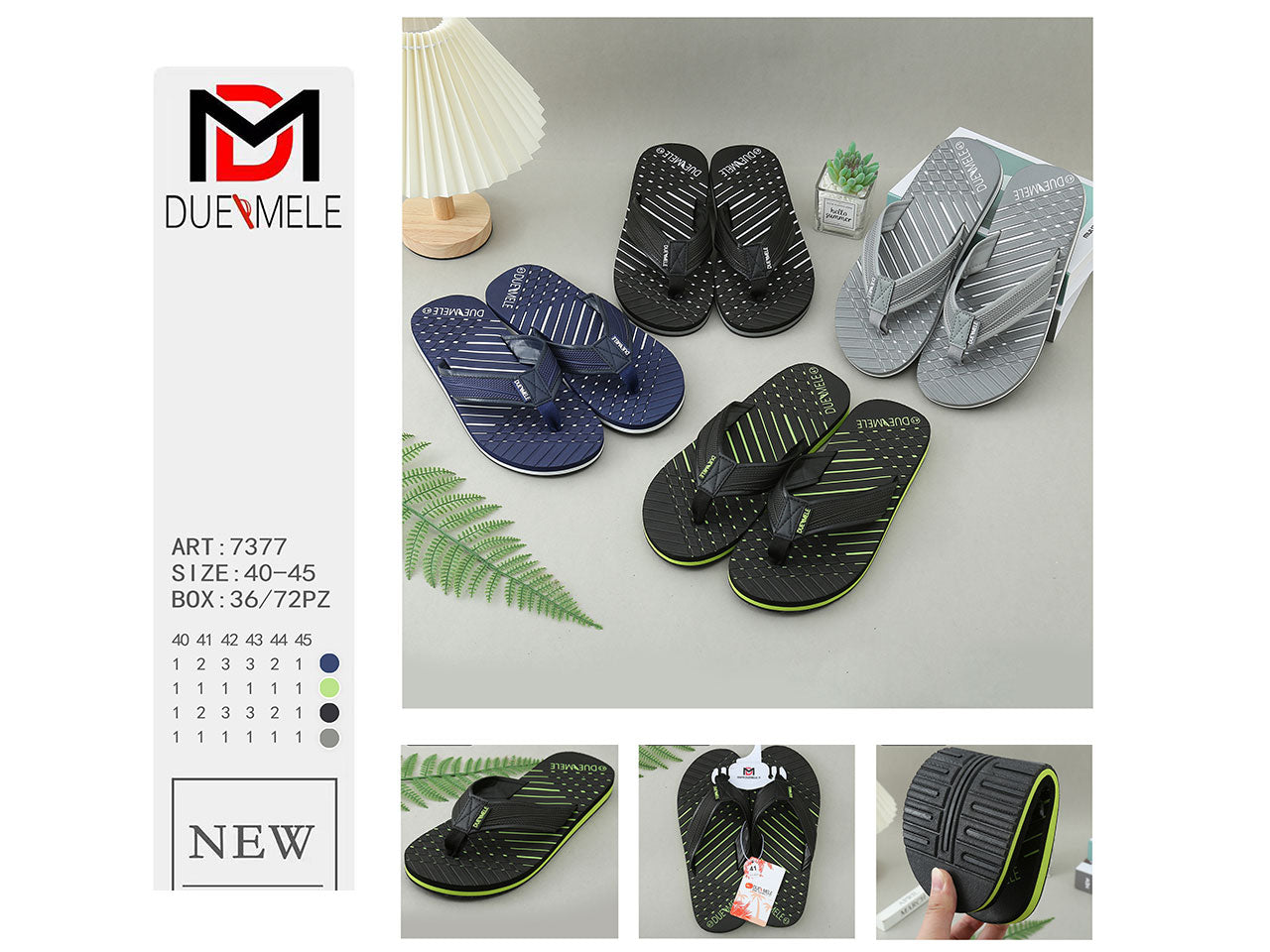 Ciabatta mare uomo infradito taglia 40-45