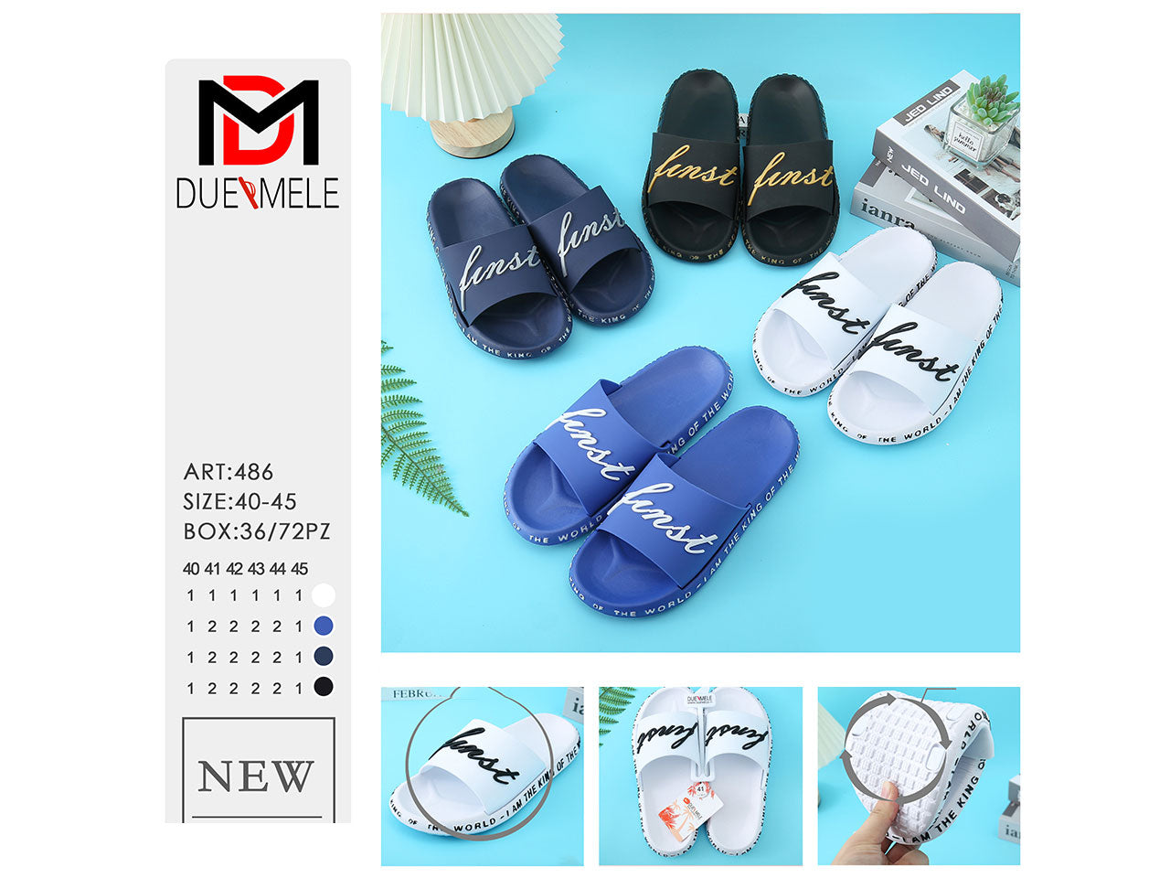 Ciabatta mare taglia 40-45