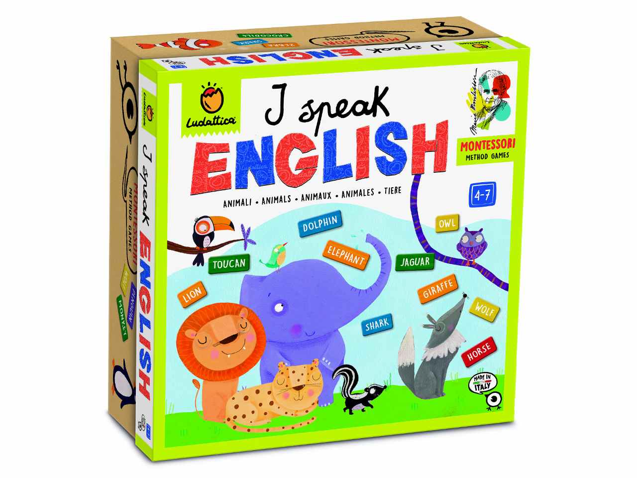Giochi montessori i speak english 21160