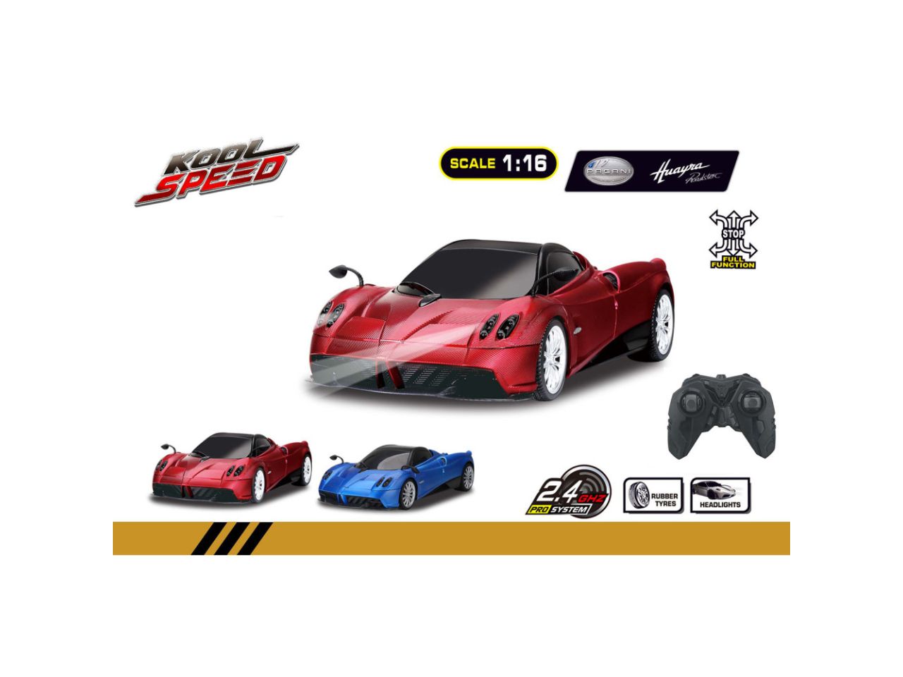 Pagani huayra radiocomandata scala 1:16