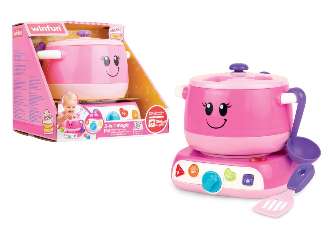 Pentola magica 3 in1 luci suoni