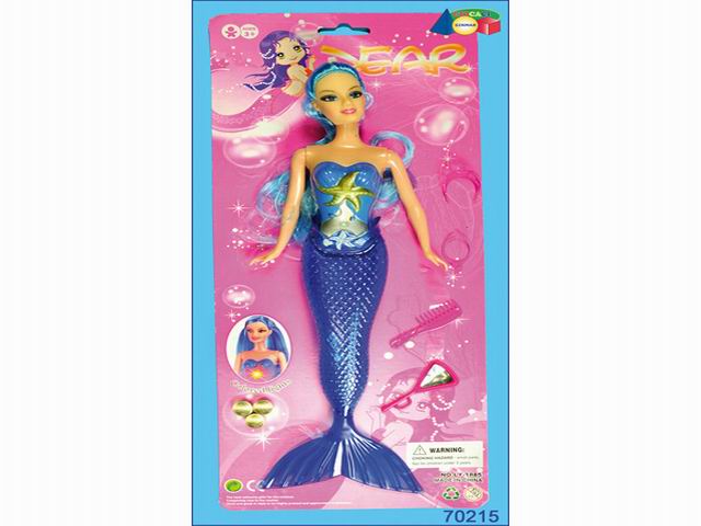 Bambola sirena c/luce 70215
