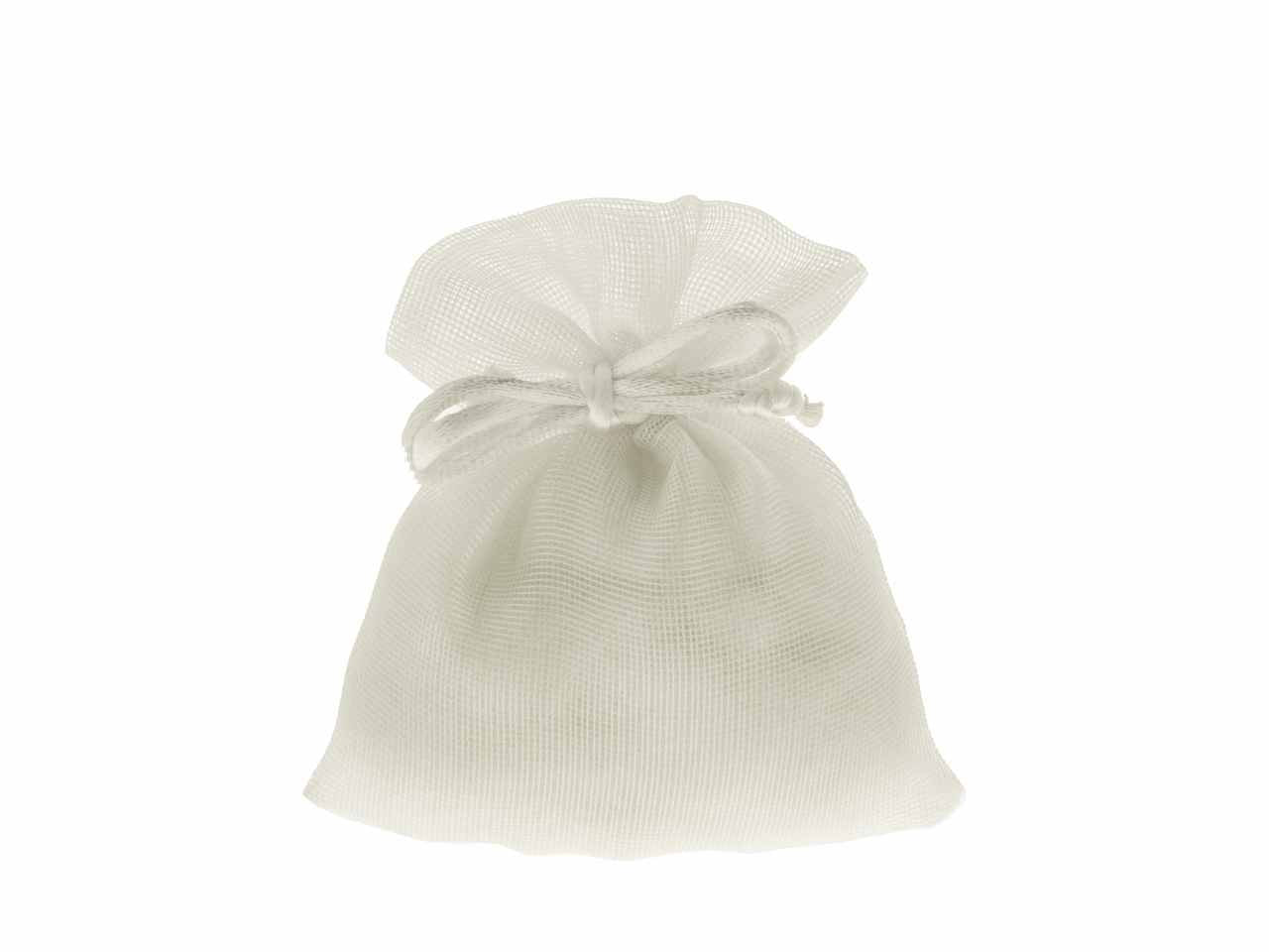 Zahra sacchetto bianco 10x12cm c2425