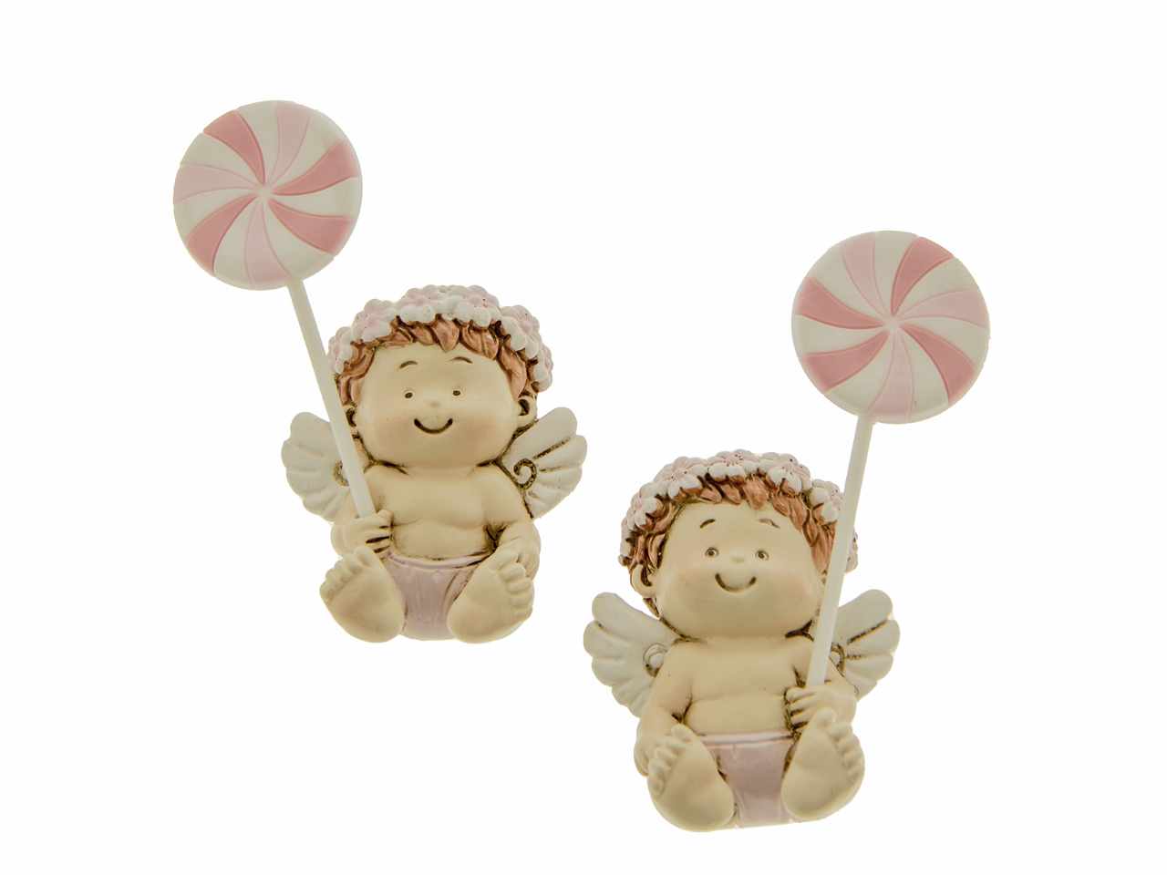 Figura girandola magnete rosa 7,5cm