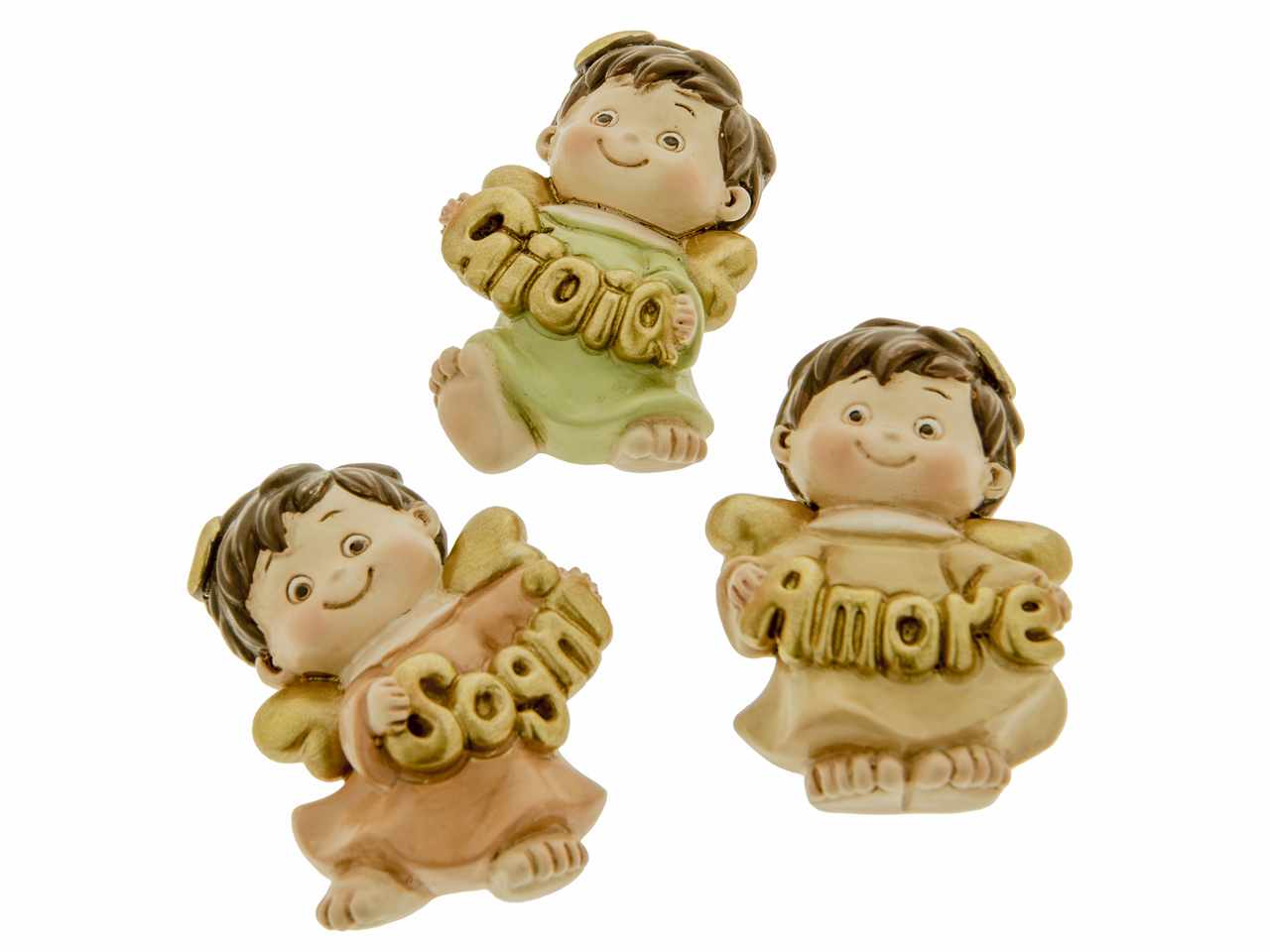 Figura angelo funny magnete 5cm
