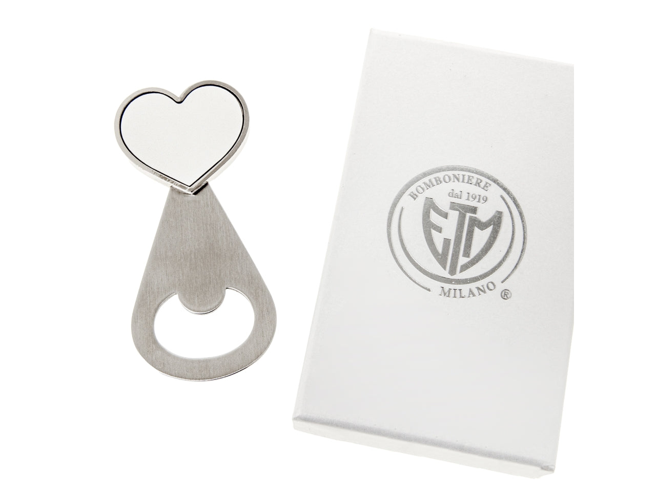 Velo apri bottiglia cuore misura 10cm