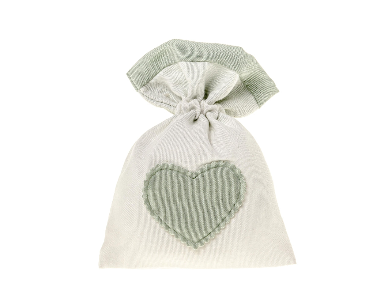 Soffice bag misura 10x13cm colore verde