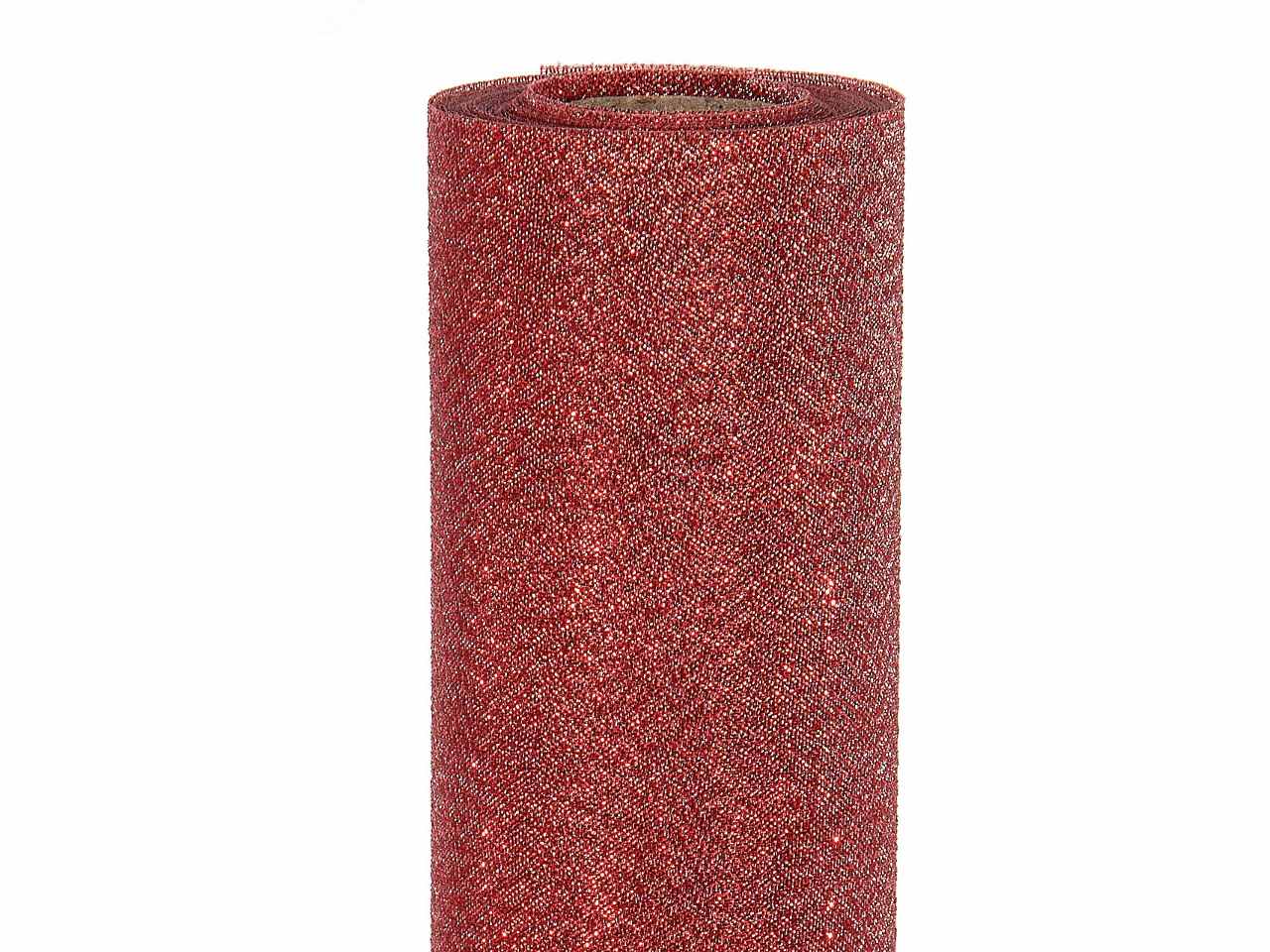 Rotolo organdy elegance cm75x5mt rosso