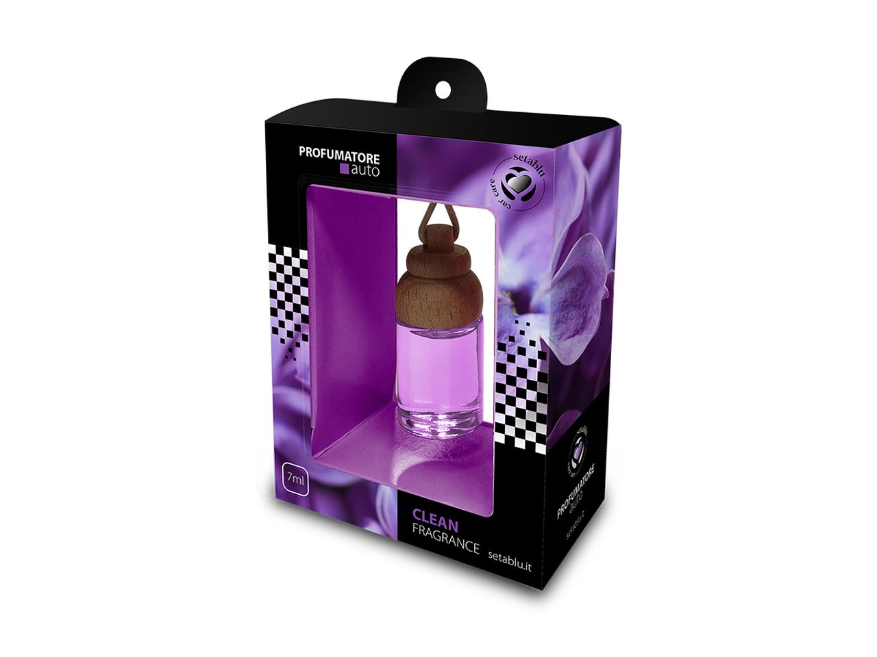 Profumatore auto 7ml clean fragrance