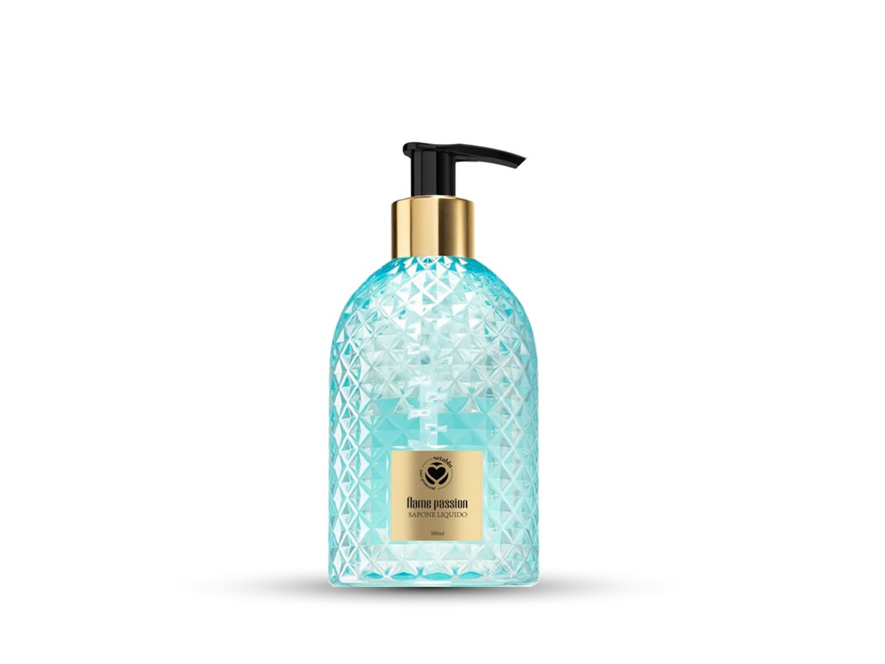 Sapone liquido diamond 500ml flame passion