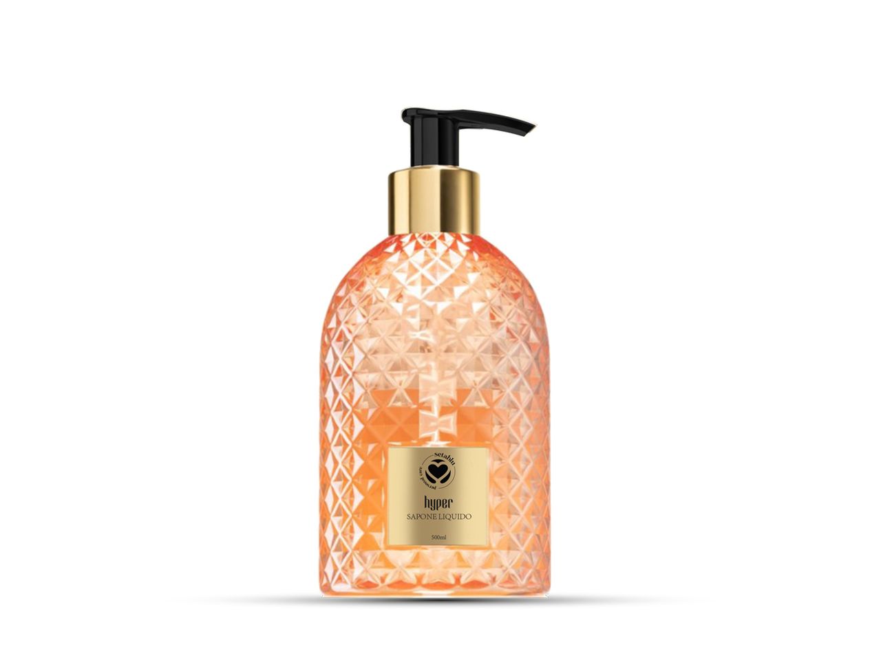 Sapone liquido diamond 500ml hyper