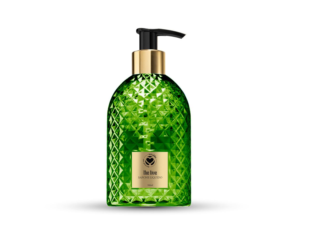 Sapone liquido diamond 500ml the five
