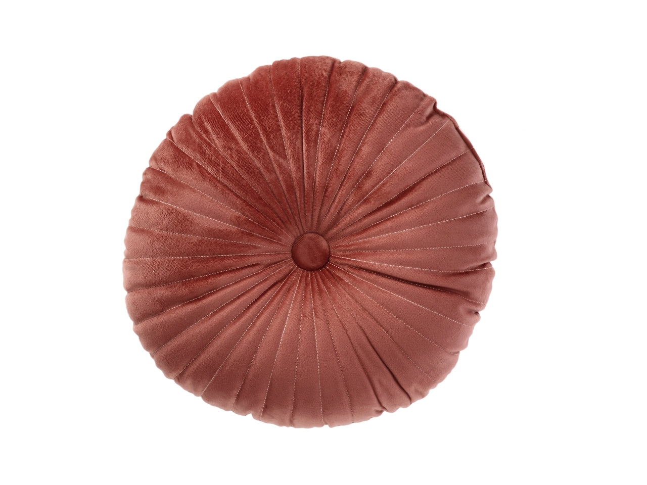 Cuscino di velluto diametro 45cm disponibile in 4 diversi colori
