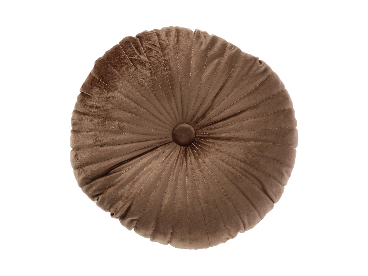 Cuscino di velluto diametro 45cm disponibile in 4 diversi colori