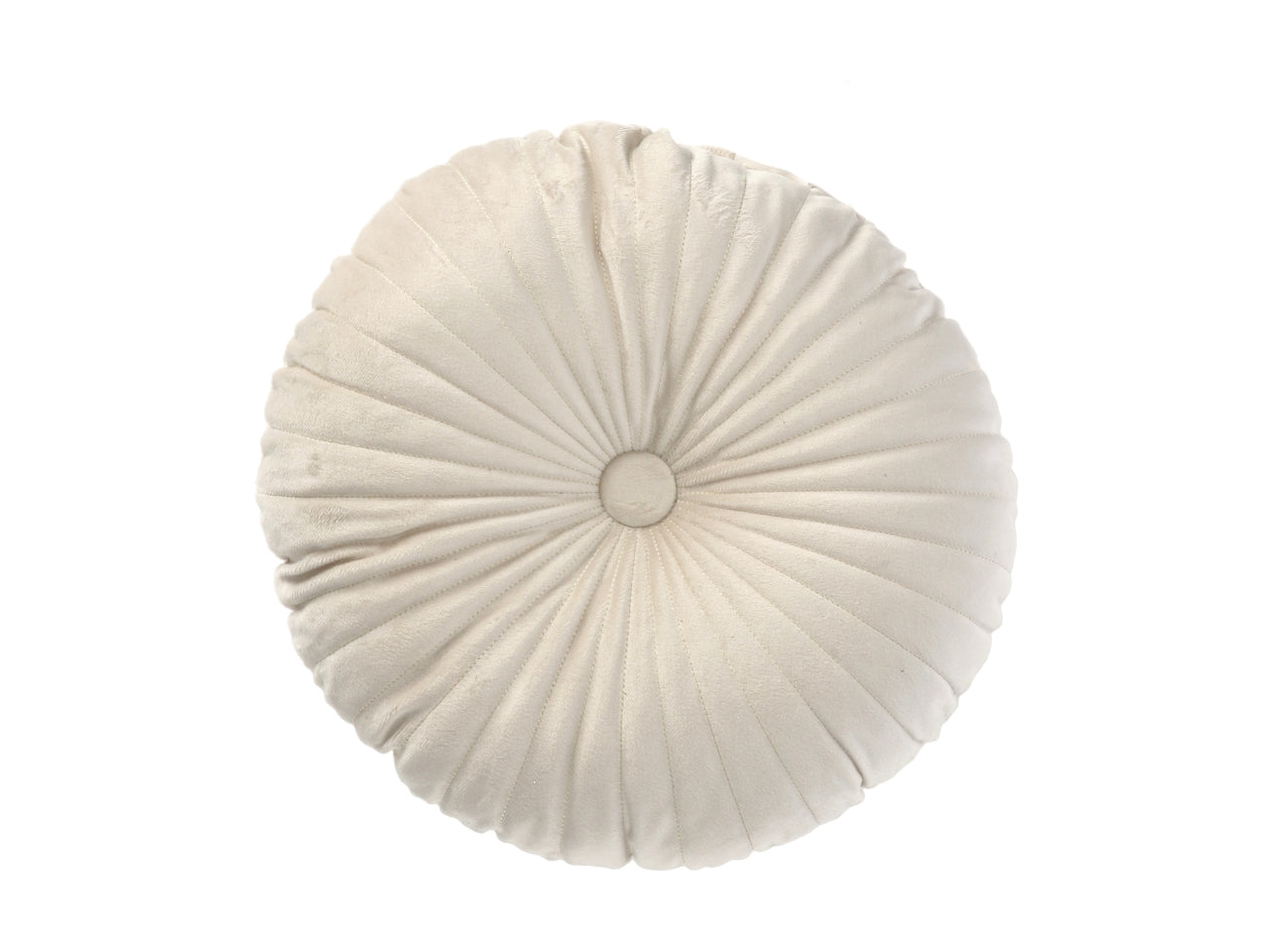 Cuscino di velluto diametro 45cm disponibile in 4 diversi colori