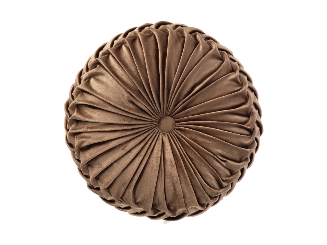 Cuscino di velluto diametro 45cm disponibile in 4 diversi colori