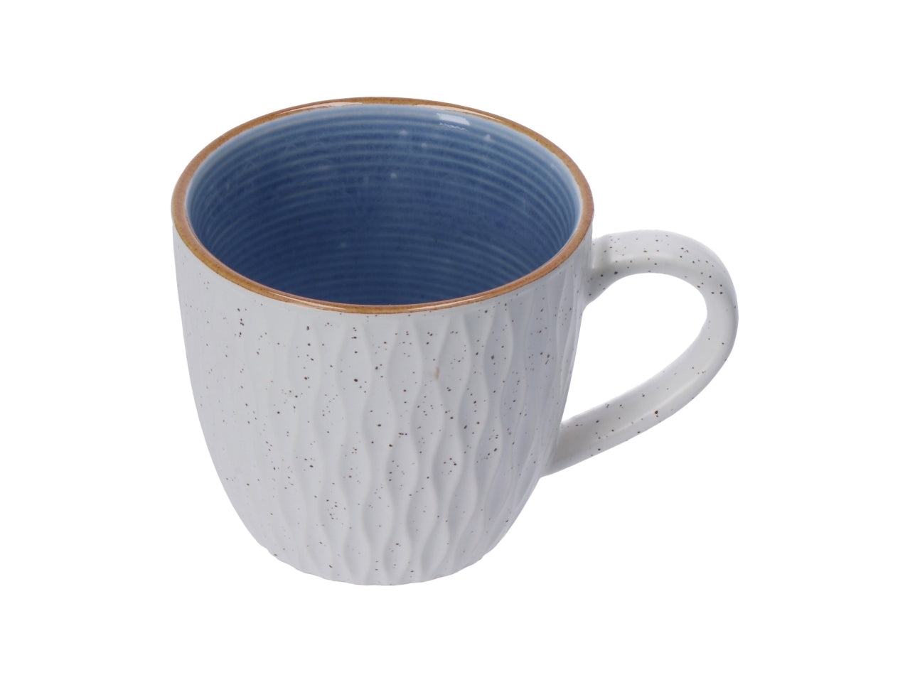 Tazza mug in ceramica multicolor stile scandinavo 380 ml 9,5x8,5 cm - Star