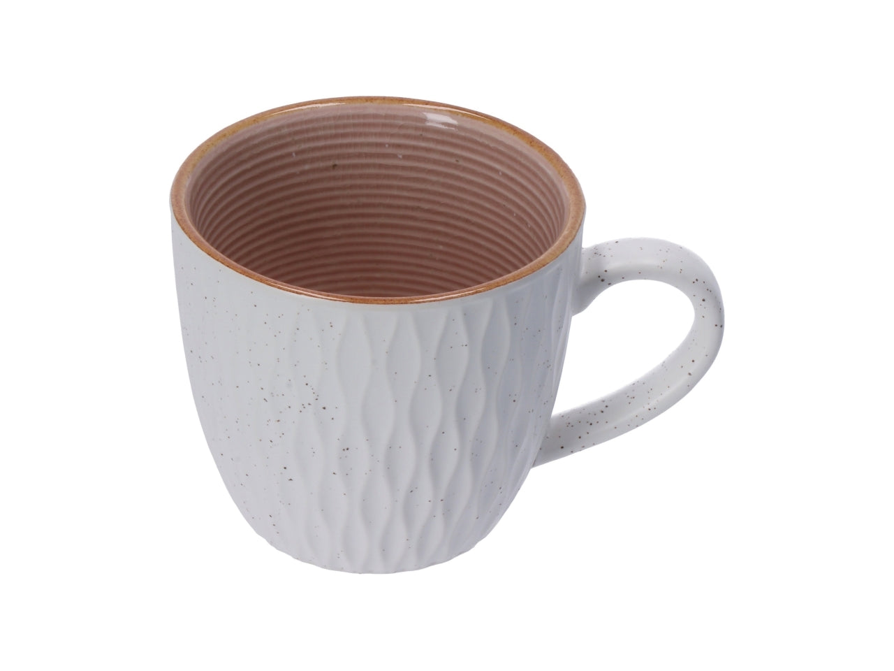 Tazza mug in ceramica multicolor stile scandinavo 380 ml 9,5x8,5 cm - Star