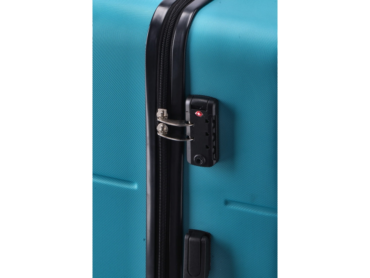 Set di 3 trolley rigidi azzurri, in abs con 4 ruote, valigie rigide con chiusura cerniera tsa - Star