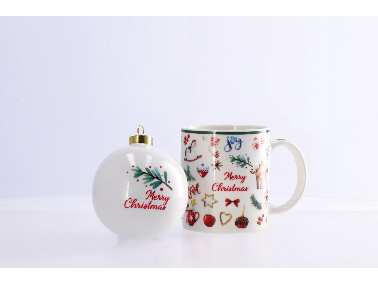 Set regalo tazza con palla natalizia - disponibile in diversi assortimenti