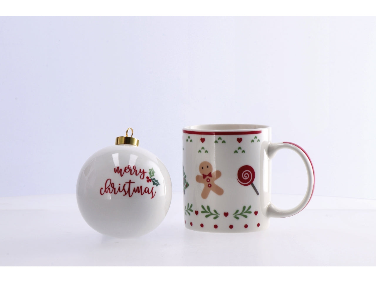 Set regalo tazza con palla natalizia - disponibile in diversi assortimenti
