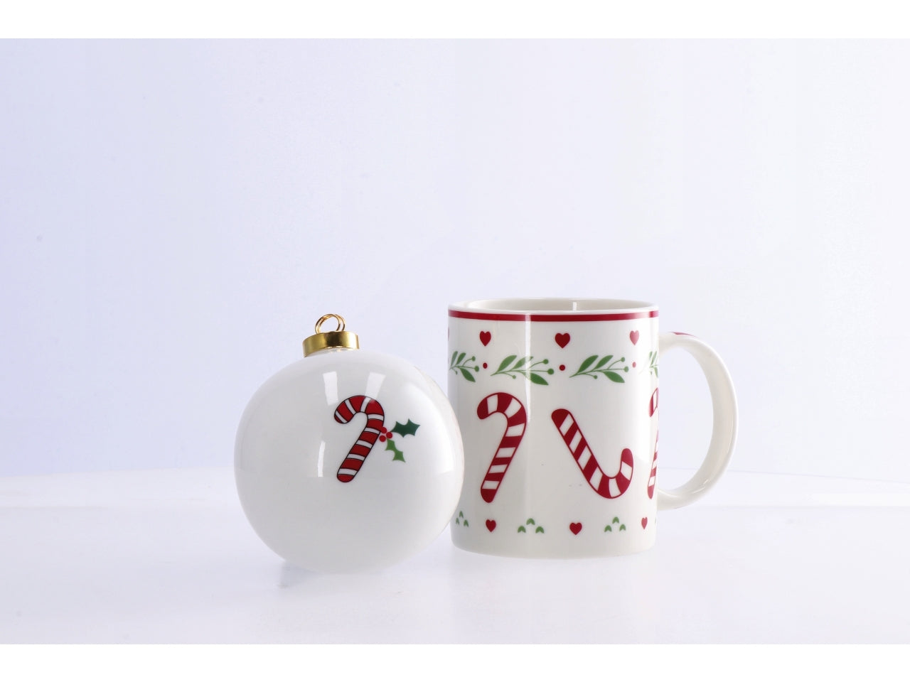 Set regalo tazza con palla natalizia - disponibile in diversi assortimenti