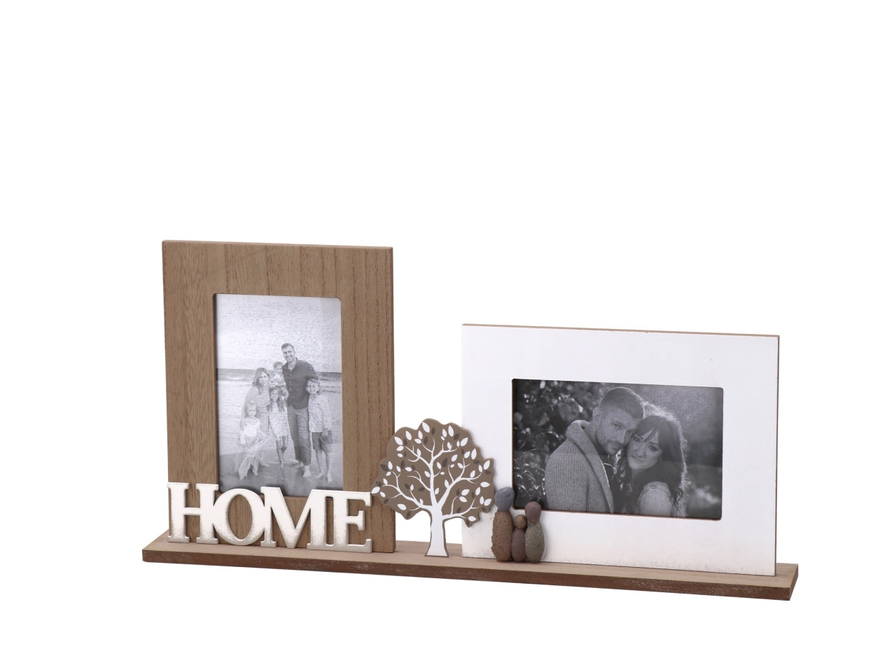 Portafoto "love" in mdf multicolor scandinavo 44x6x22 cm - Star