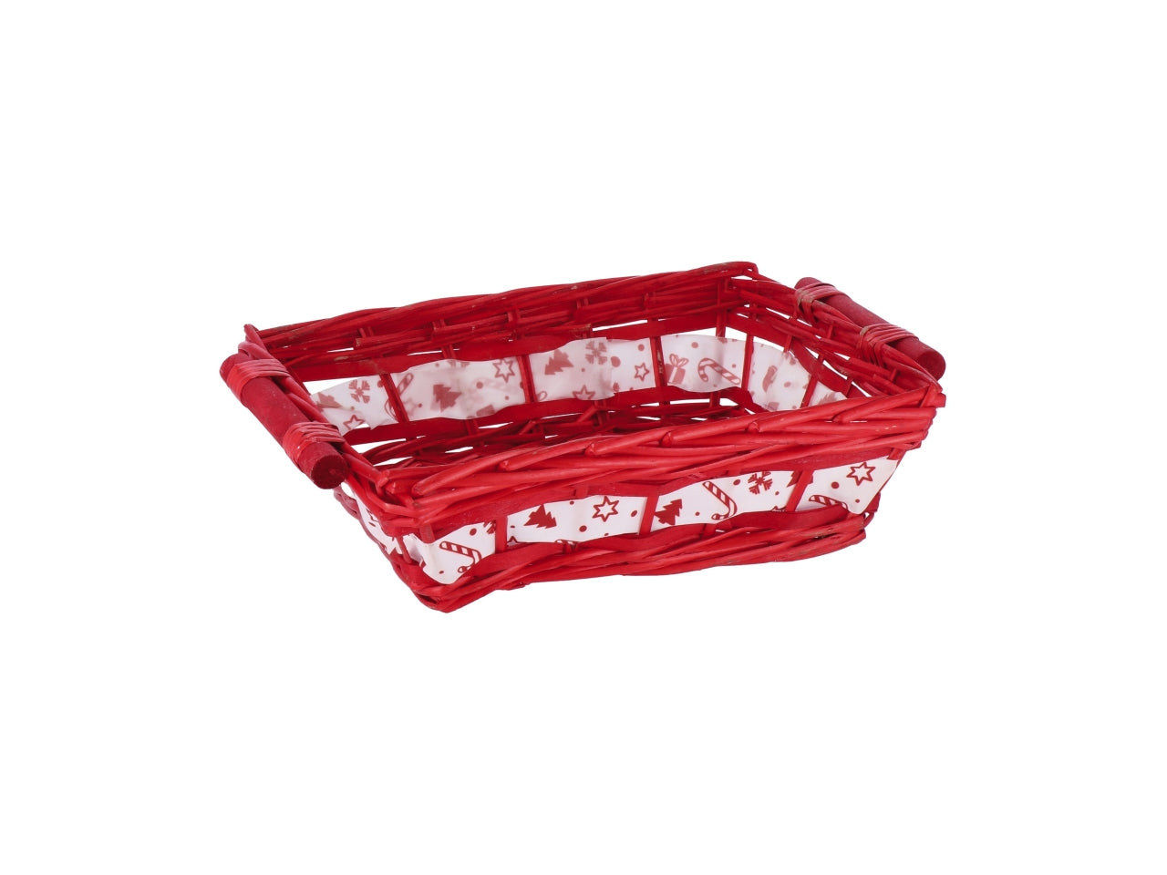 Cestino rettangolare cm38x26xh10 - disponibile in tre colorazioni