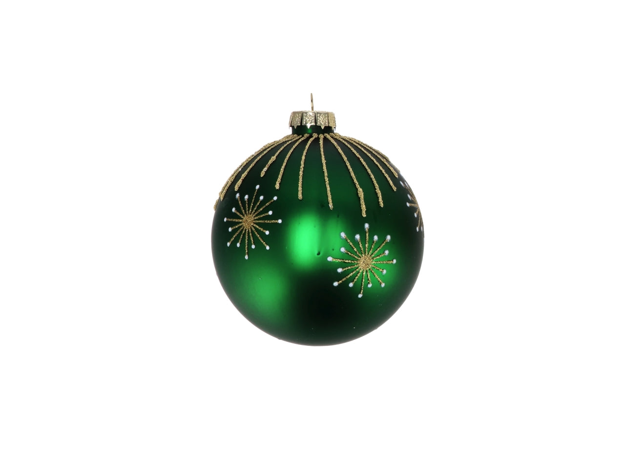 Palle natalizie in vetro d.10cm - disponibile in colori assortiti
