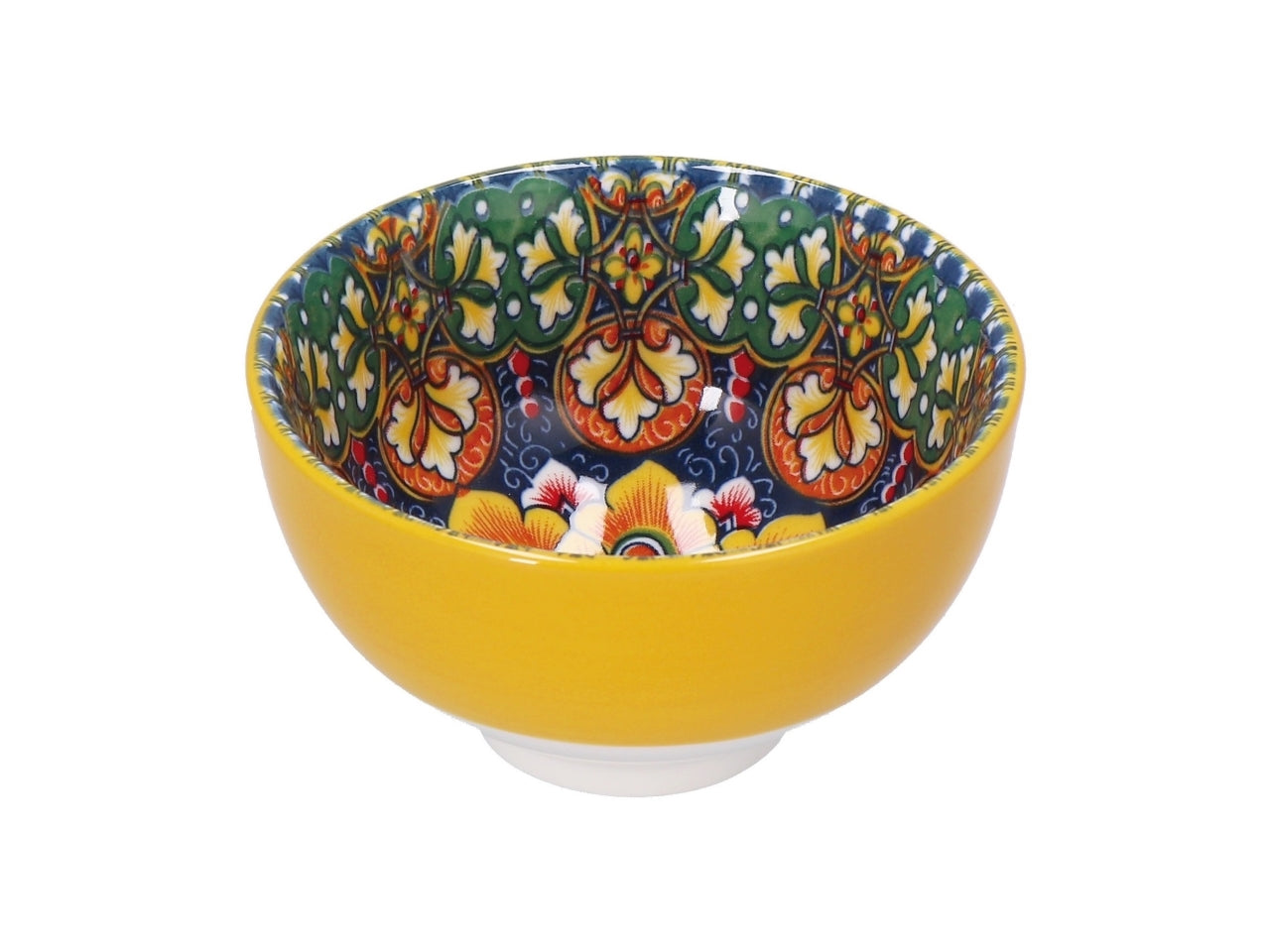 Ciotola in ceramica hilar d.9,5xh.4cm 4 decori assortiti