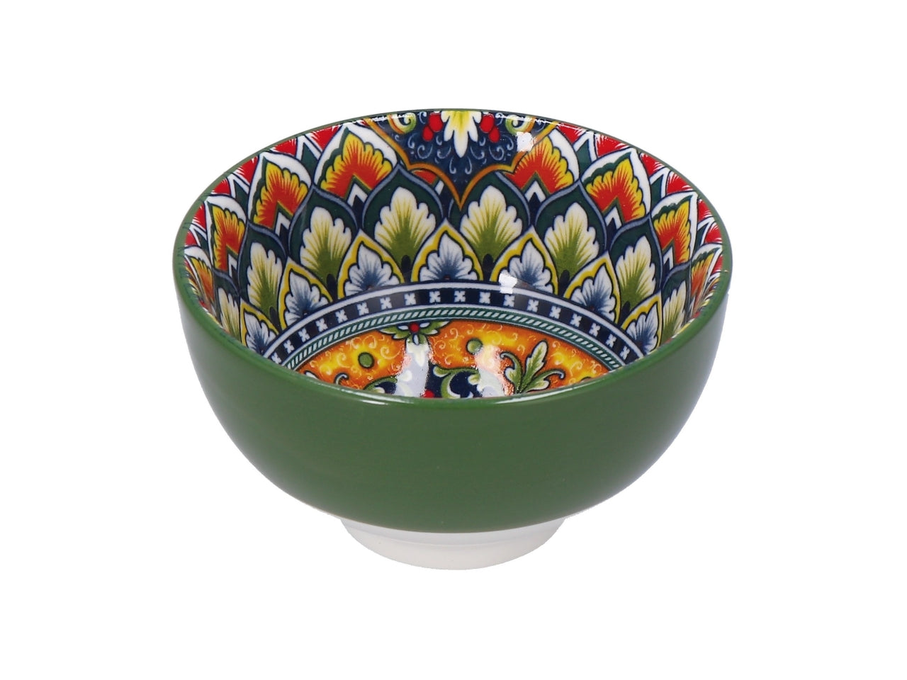 Ciotola in ceramica hilar d.9,5xh.4cm 4 decori assortiti