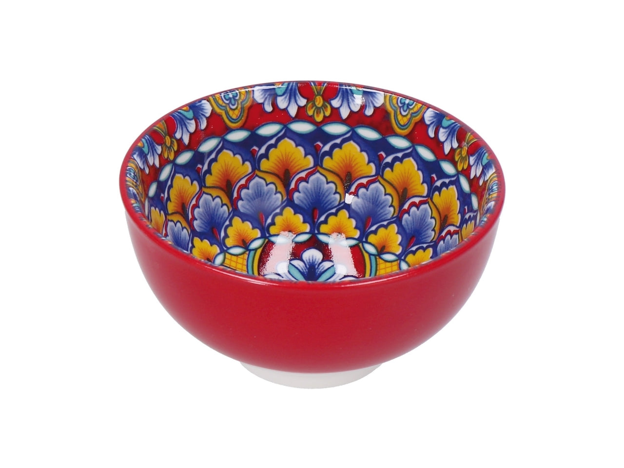 Ciotola in ceramica hilar d.9,5xh.4cm 4 decori assortiti