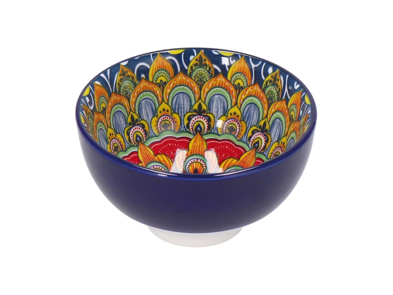 Ciotola in ceramica hilar d.9,5xh.4cm 4 decori assortiti