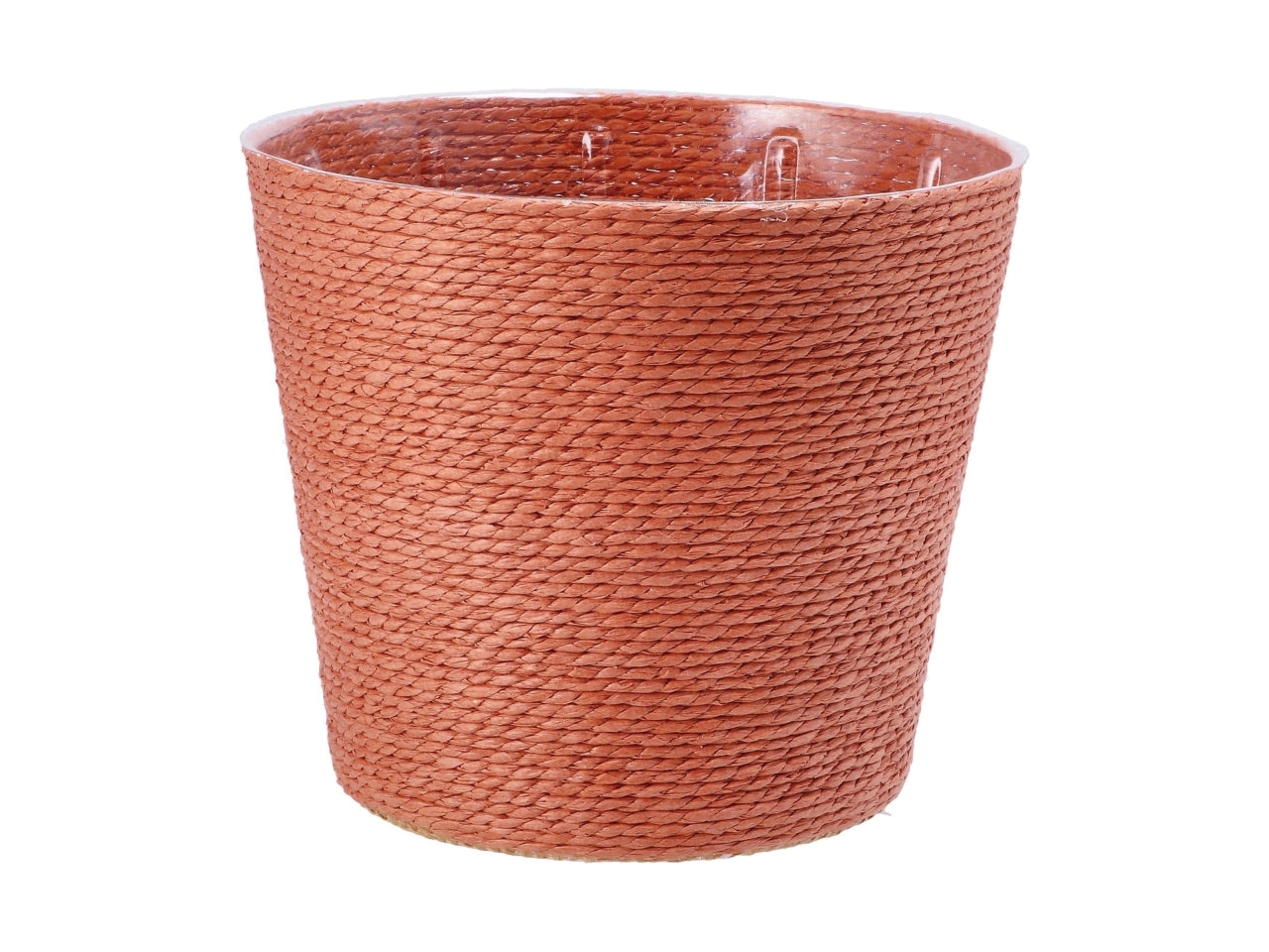 Portavaso da interno country in carta e polietilene multicolor 15,5x13 cm - Star