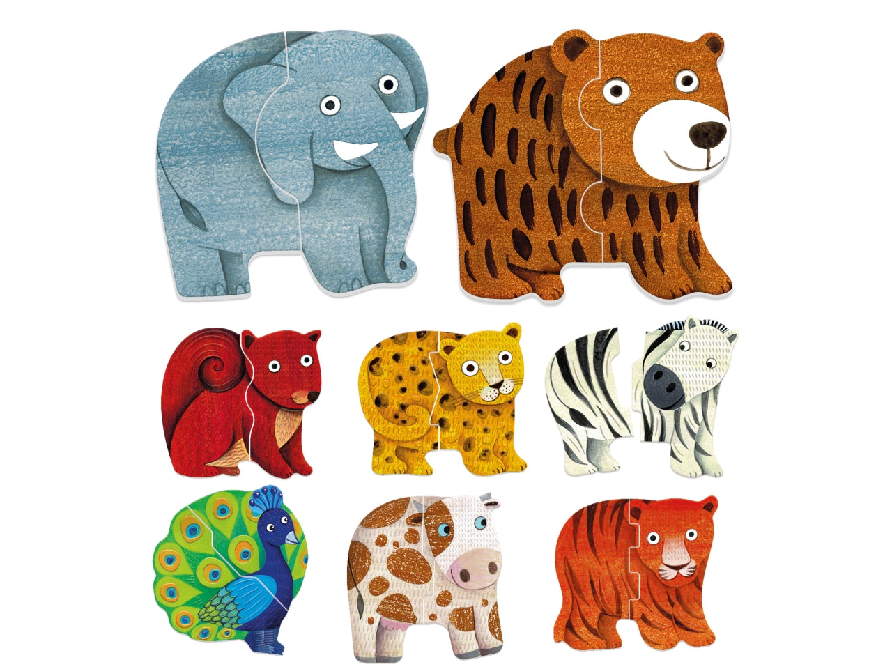 Headu animali primi incastri